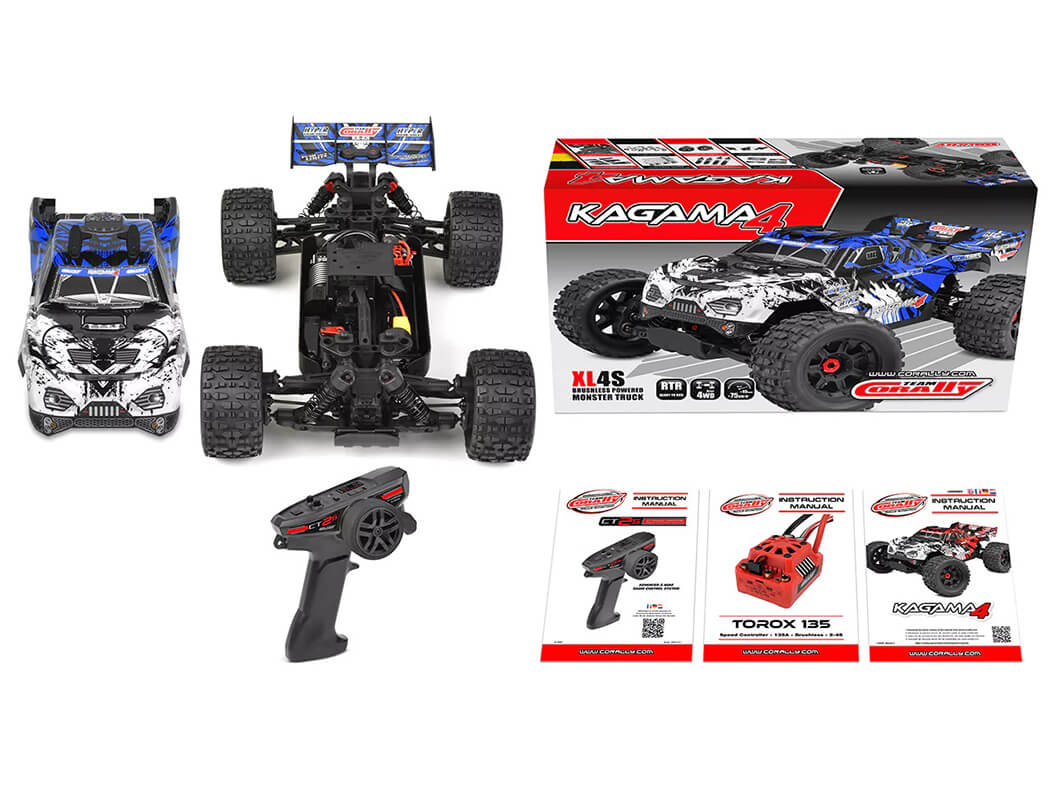 CORALLY KAGAMA-4 BRUSHLESS 4S BASHER TRUCK RTR