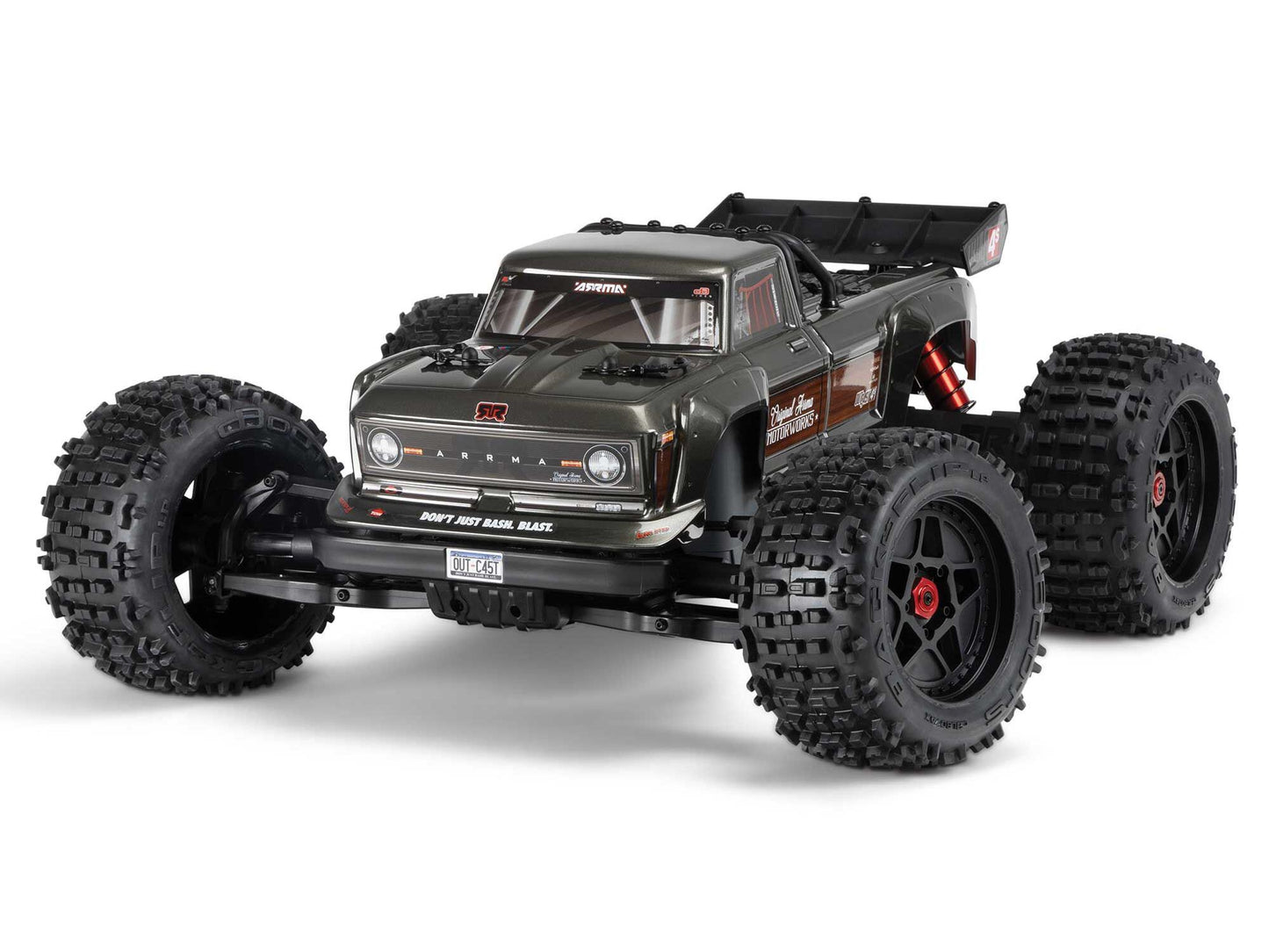 Arrma 1/10 OUTCAST 4X4 4S V2 BLX Stunt Truck RTR - Gunmetal