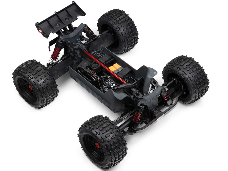 Arrma 1/10 OUTCAST 4X4 4S V2 BLX Stunt Truck RTR - Red