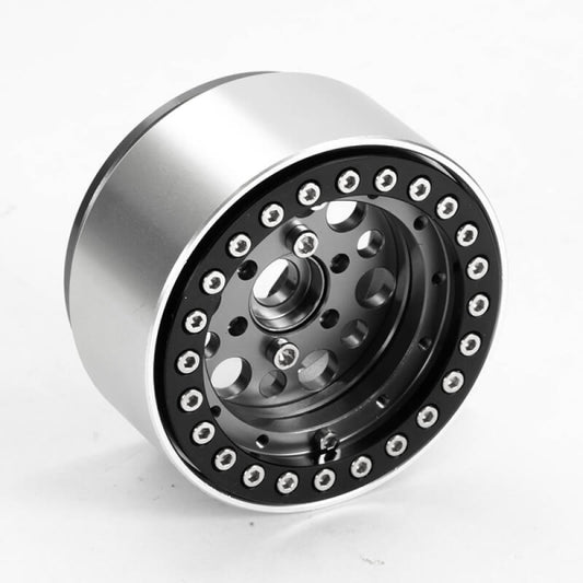 FASTRAX ALUMINIUM BEADLOCK T12 1.9" WHEELS - GREY (4PC)