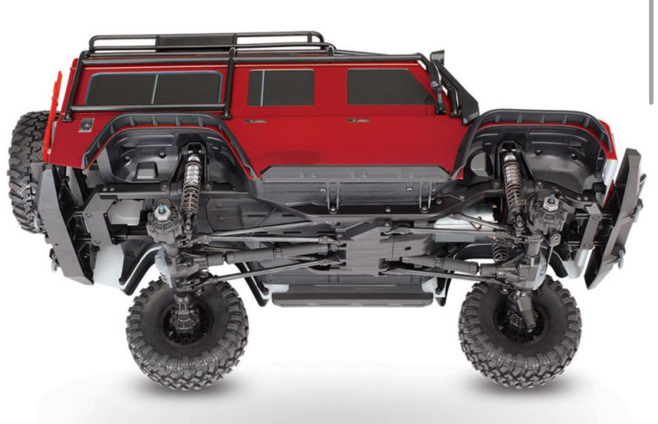 Traxxas TRX-4 Land Rover Defender 110 - Red #TRX82056-4-RED