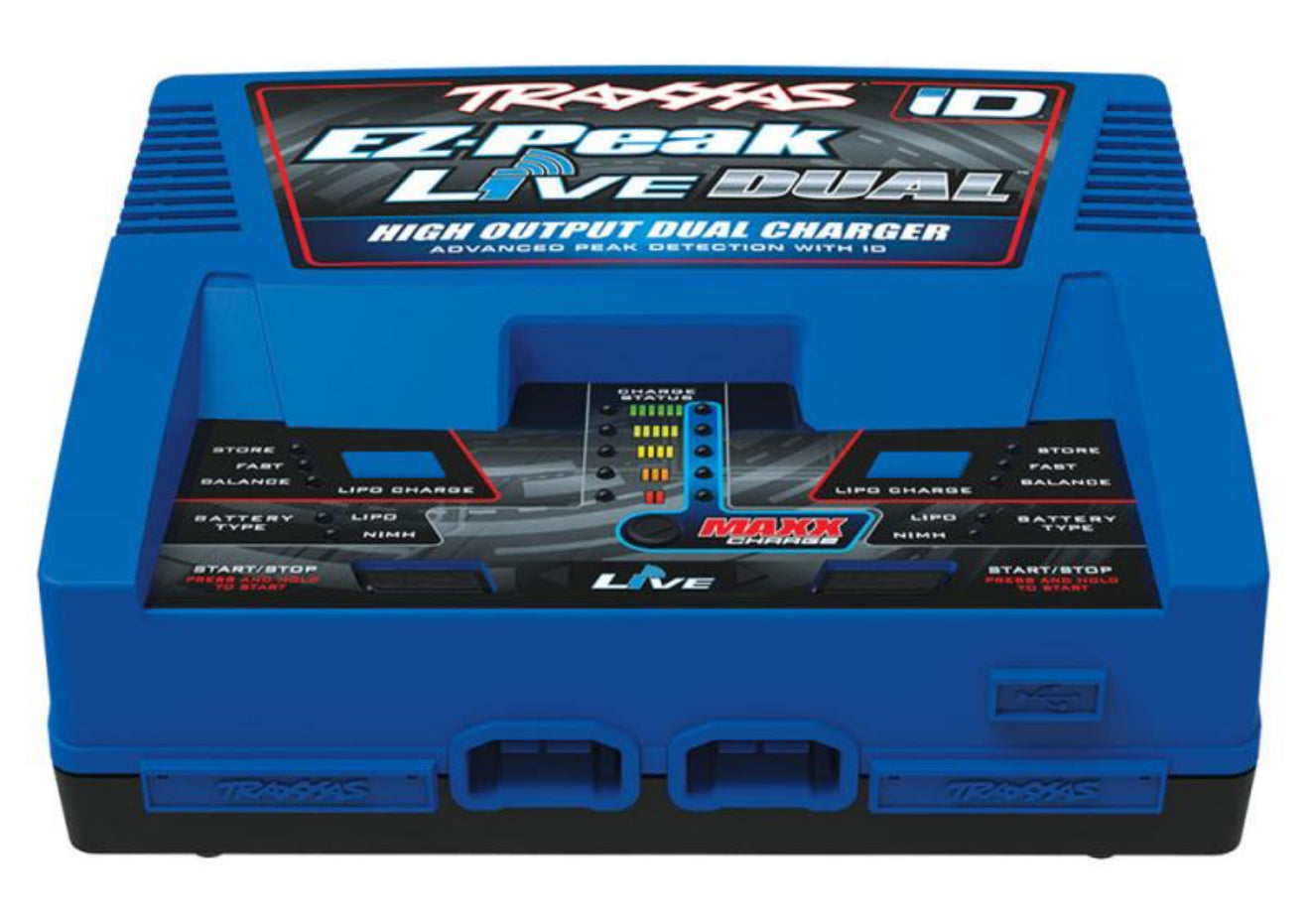 Traxxas EZ-Peak Live Dual ID Charger, 200W, NiMH/LiPo - TRX2973T