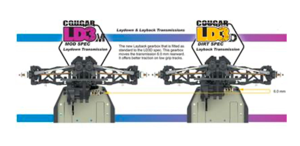 Schumacher Cougar LD3S - Stock Spec - Kit #k210