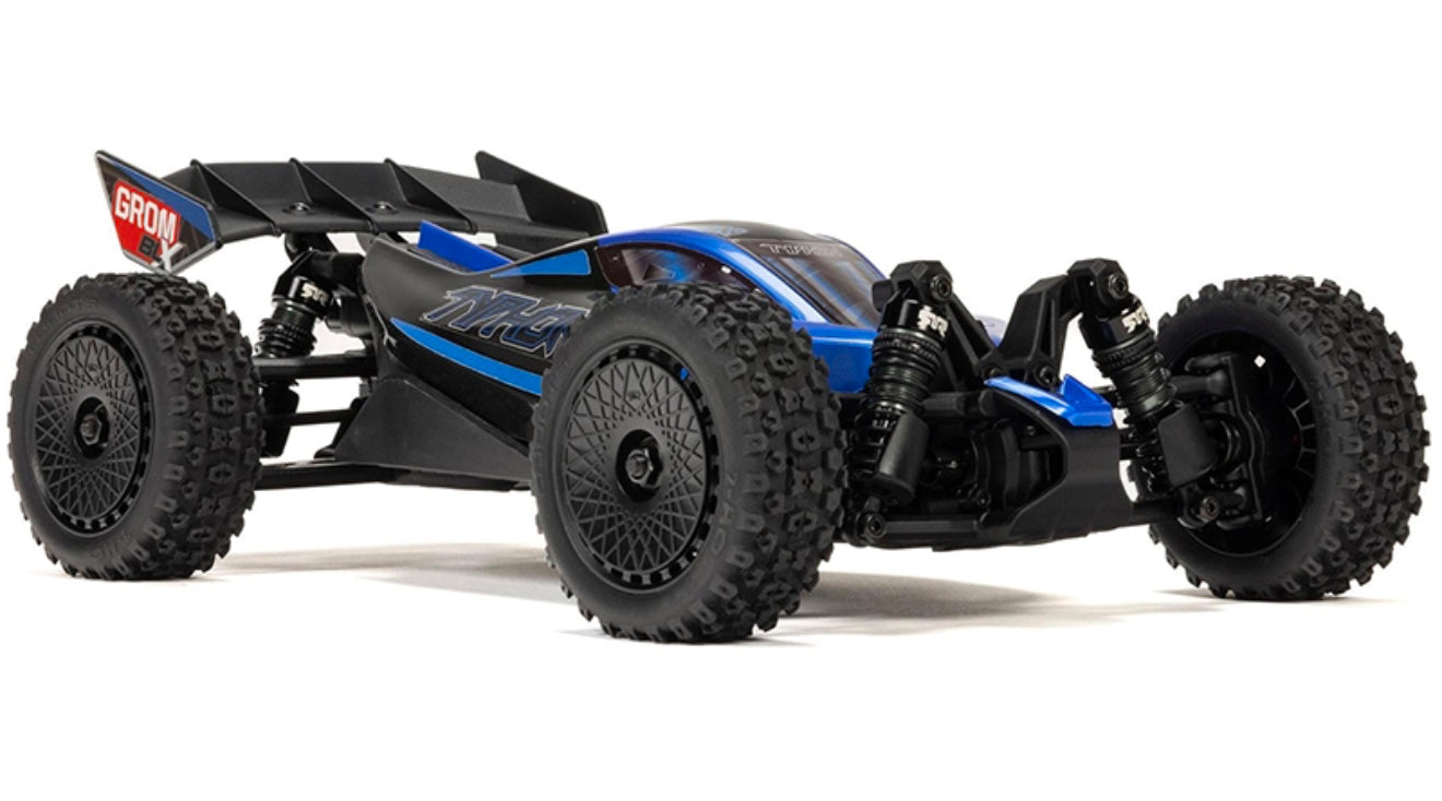 Arrma 1/18 TYPHON GROM 223S BLX 4X4 with Batt/Charger Blue #C-ARA2306ST2