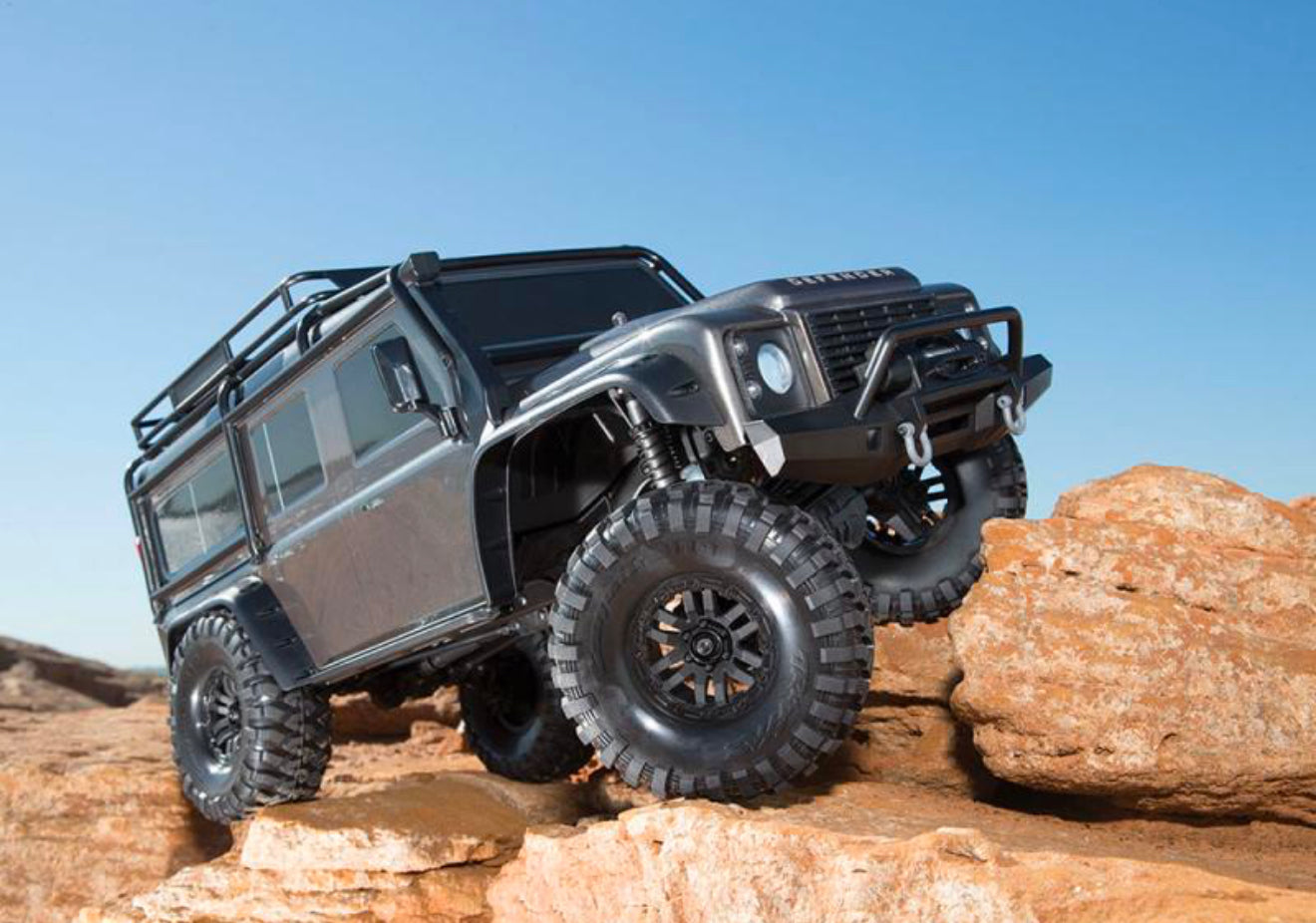 Traxxas TRX-4 Land Rover Defender 110 - Silver #TRX82056-4-SLVR