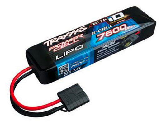 Traxxas 7600mah 7.4v 2-Cell 25C Lipo iD Battery - TRX2869X