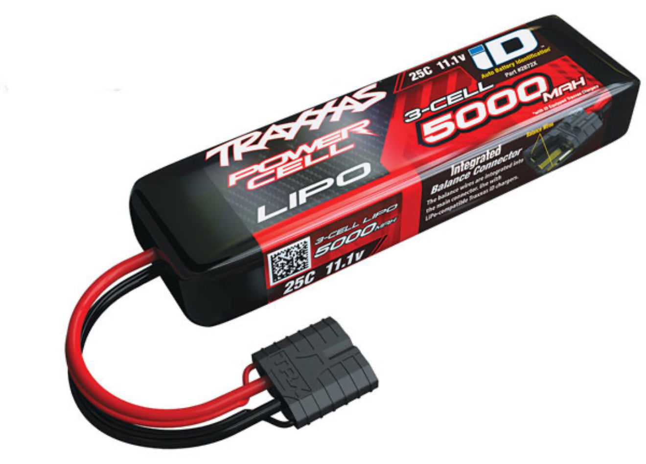 Traxxas 5000mah 11.1v 3-Cell 25C LiPo Battery - TRX2872X