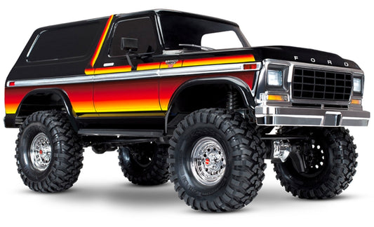 Traxxas TRX-4 1979 Ford Bronco 1:10 4x4 Electric RTD All-Terrain Crawler with Clipless Body - Sun #TRX82246-4-SUN