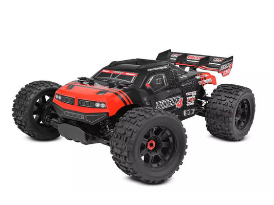 CORALLY PUNISHER 4 BRUSHLESS 4S BASHER TRUCK RTR - RED #C-00292-R