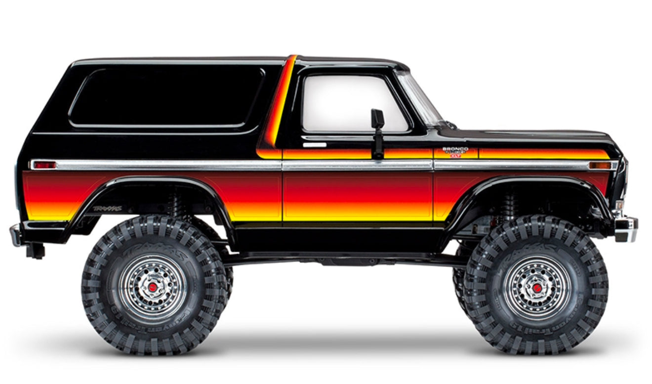 Traxxas TRX-4 1979 Ford Bronco 1:10 4x4 Electric RTD All-Terrain Crawler with Clipless Body - Sun #TRX82246-4-SUN