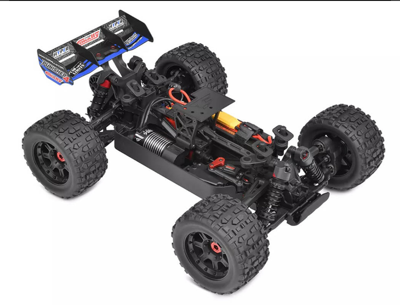 CORALLY PUNISHER 4 BRUSHLESS 4S BASHER TRUCK RTR - BLUE #C-00292-B