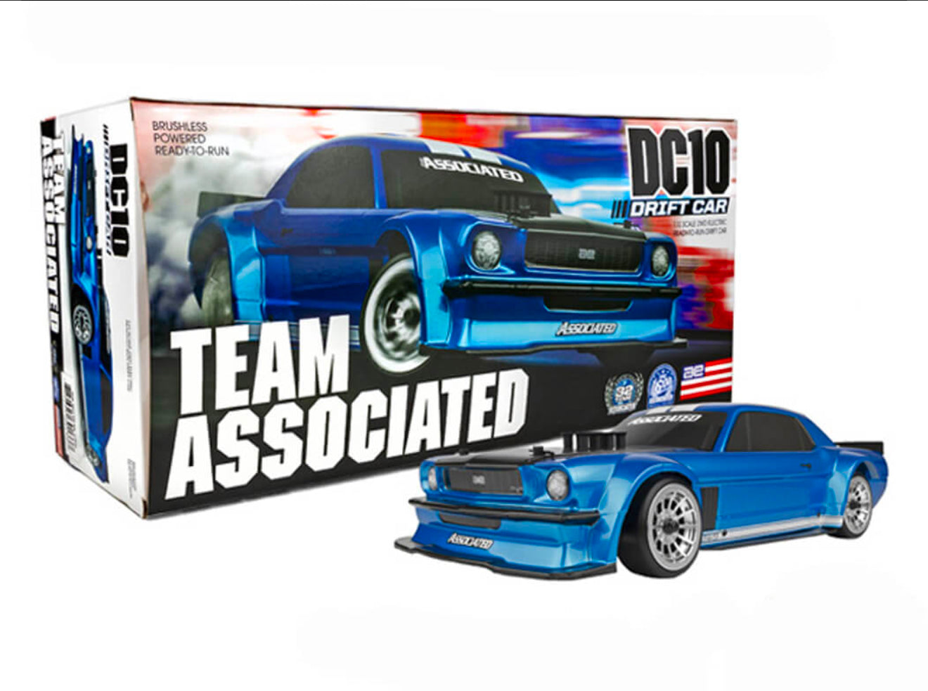 Team Associated DC10 1:10 RWD Drift Car RTR #AS30133