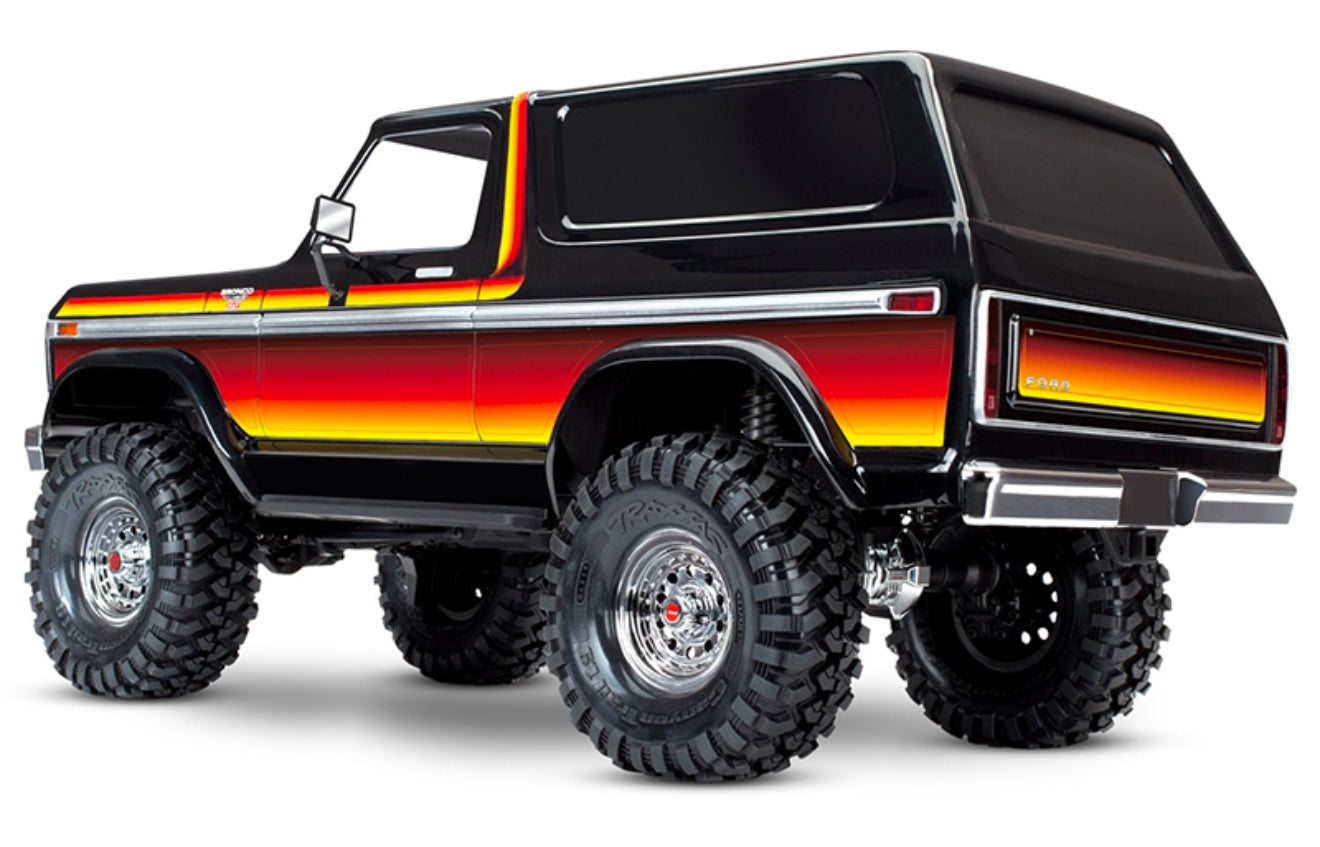 Traxxas TRX-4 1979 Ford Bronco 1:10 4x4 Electric RTD All-Terrain Crawler with Clipless Body - Sun #TRX82246-4-SUN