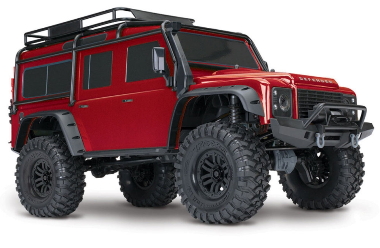 Traxxas TRX-4 Land Rover Defender 110 - Red #TRX82056-4-RED