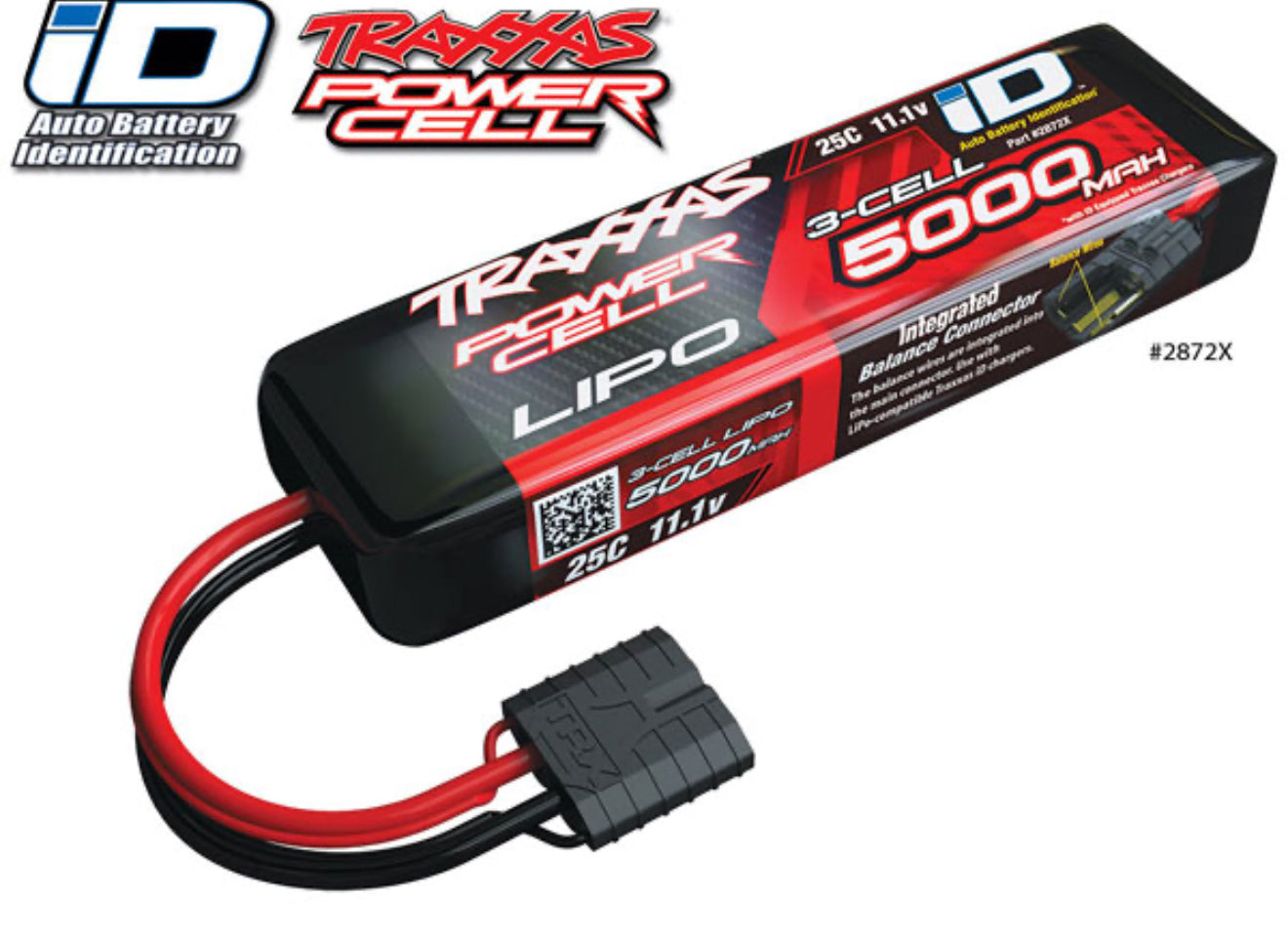 Traxxas 5000mah 11.1v 3-Cell 25C LiPo Battery - TRX2872X