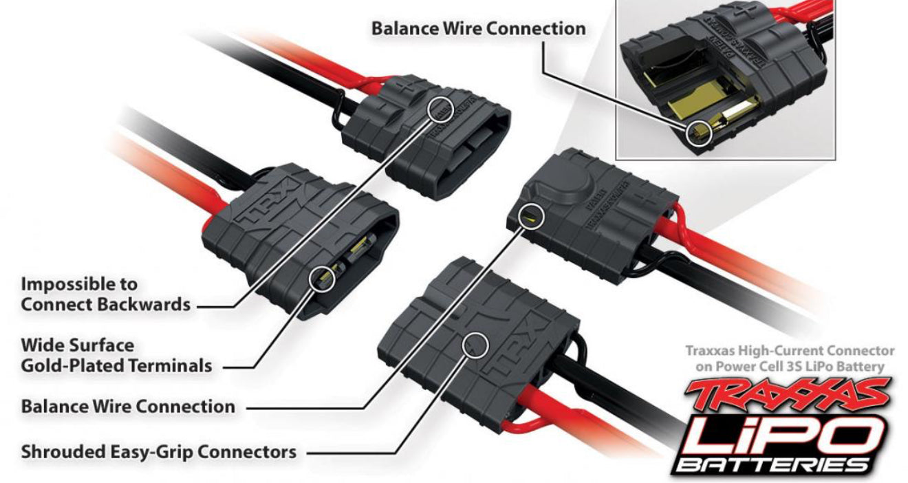 Traxxas 5000mah 11.1v 3-Cell 25C LiPo Battery - TRX2872X