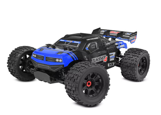 CORALLY PUNISHER 4 BRUSHLESS 4S BASHER TRUCK RTR - BLUE #C-00292-B