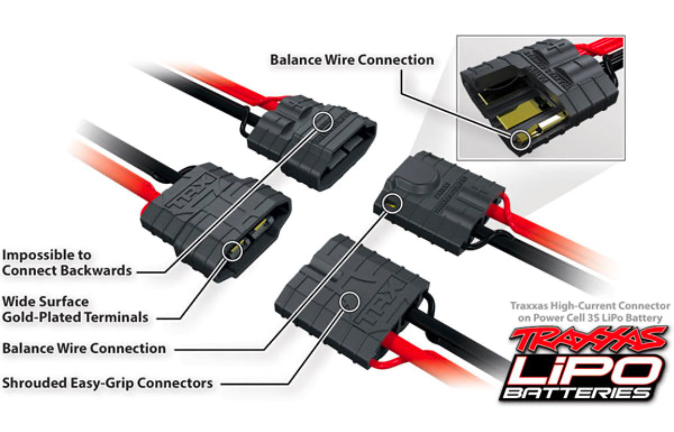 Traxxas 4000mah 11.1v 3-Cell 25C LiPo ID Battery - TRX2849X