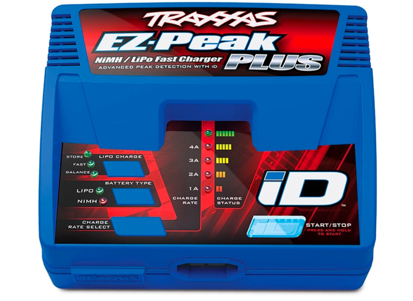 Traxxas EZ-Peak Plus 3s 4Amp, NiMh/LiPo Fast Charger with ID Connector - TRX2970TX