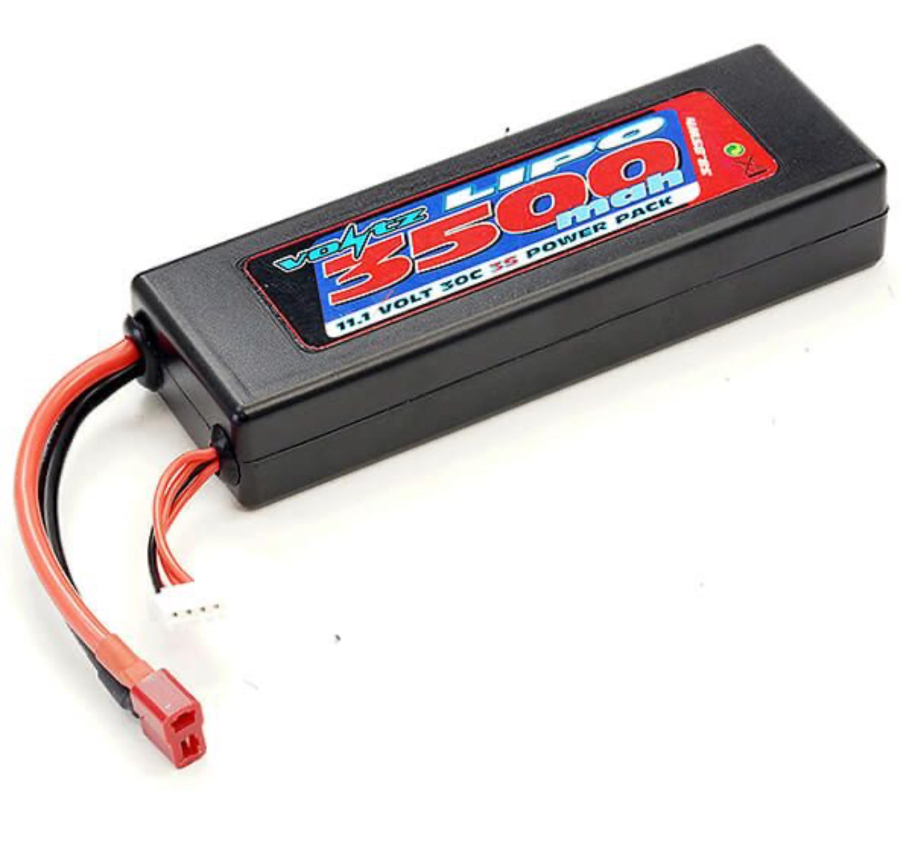 VOLTZ 3500MAH HARD CASE 11.1V 3S 30C LIPO BATTERY