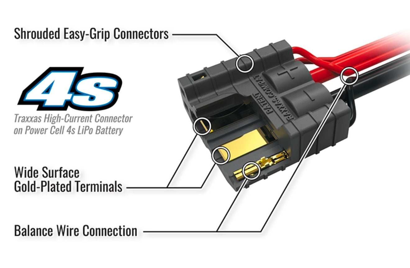 Traxxas EZ-Peak 4s 8A NiMH/ LiPo iD Charger - TRX2981T