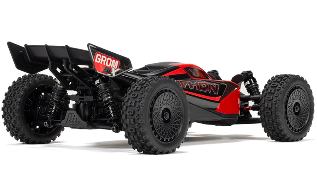 Arrma 1/18 TYPHON GROM 223S BLX 4X4 with Batt/Charger Red #C-ARA2306ST1