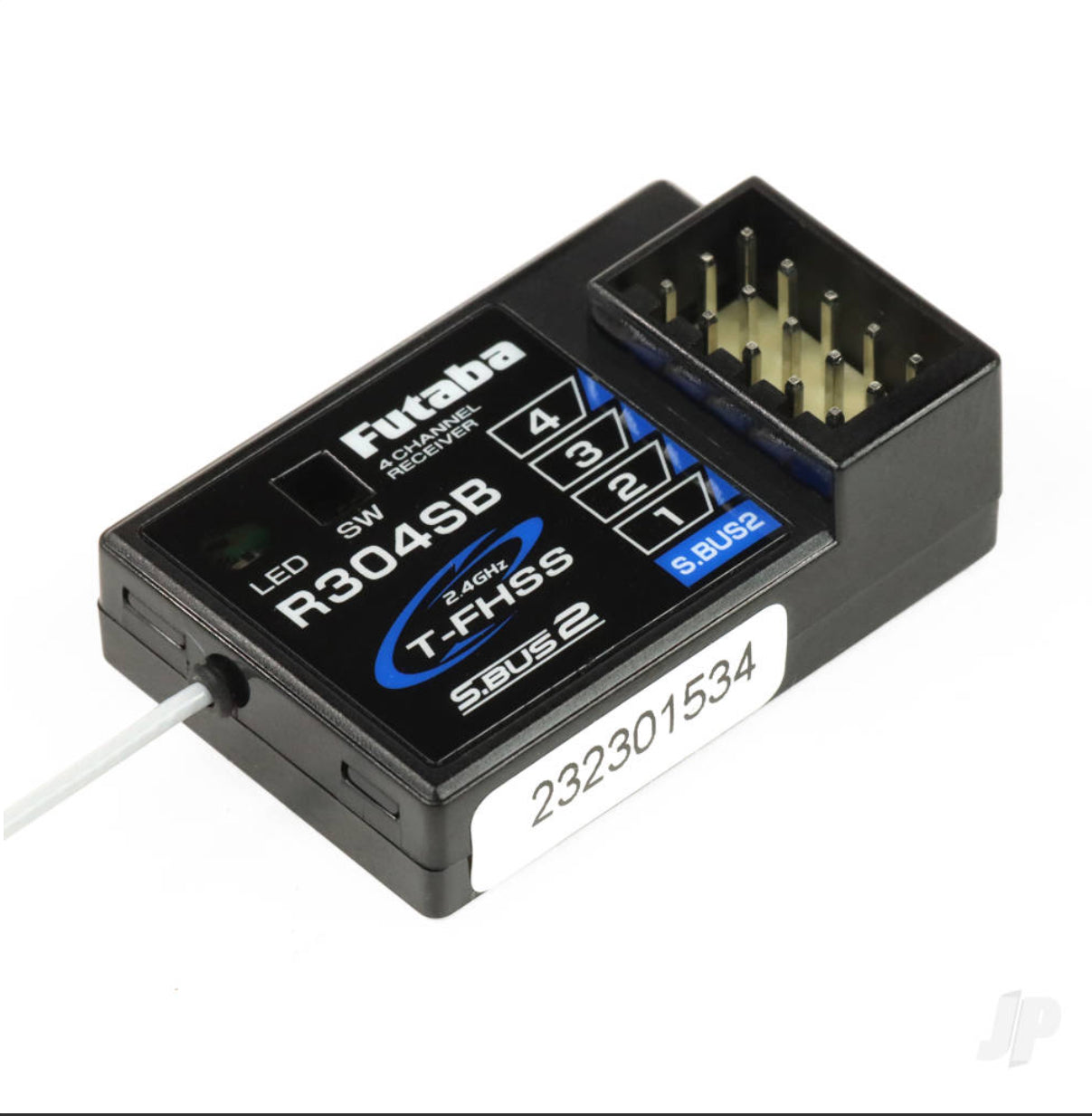 #FUT05003095-3 - FUTABA 4GRS 4-CHANNEL TELEMETRY STICK RADIO WITH R304SB RECEIVER