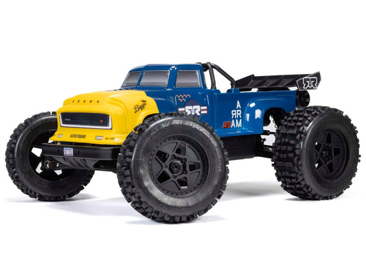 Arrma 1/8 NOTORIOUS 6S V6 4X4 BLX Stunt Truck RTR - Blue #C-ARA8611V6T2