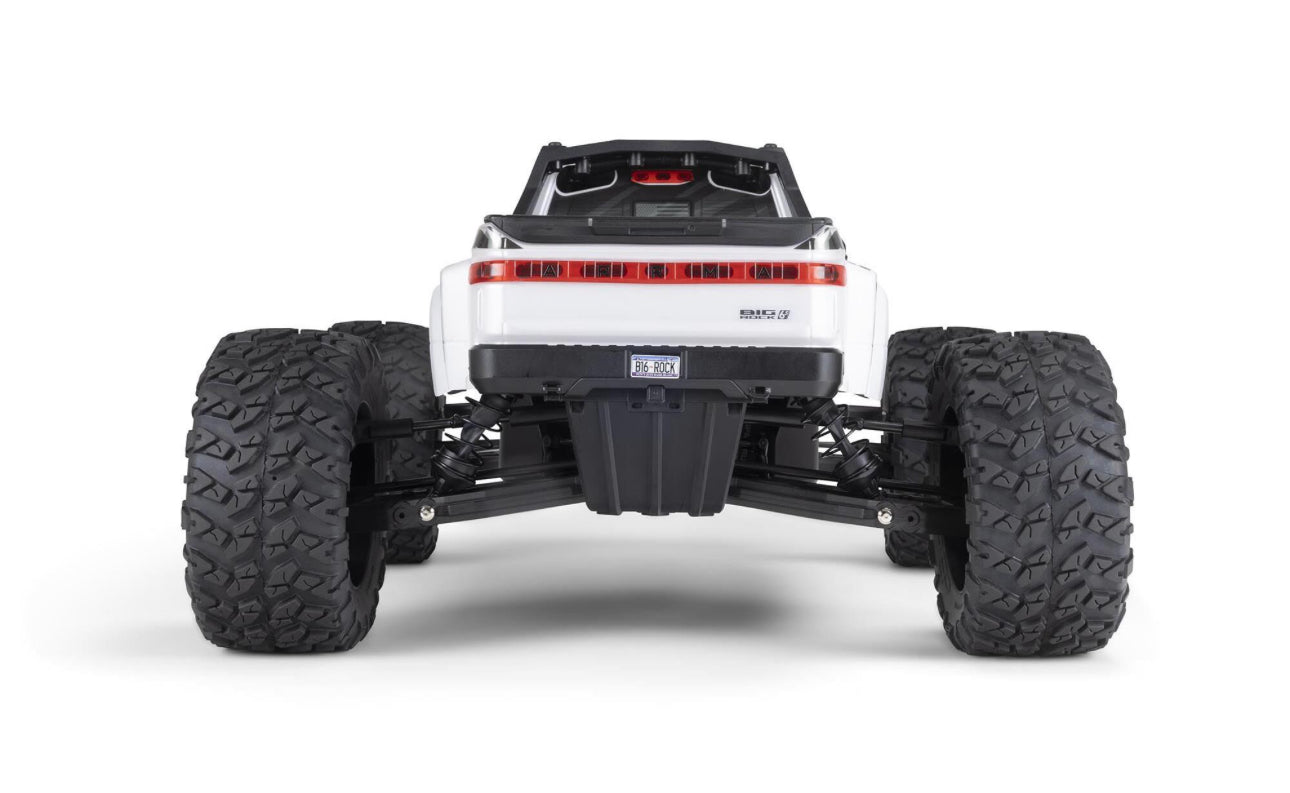 ARRMA BIG ROCK 6S 1/7 4x4 BLX Monster Truck RTR, White