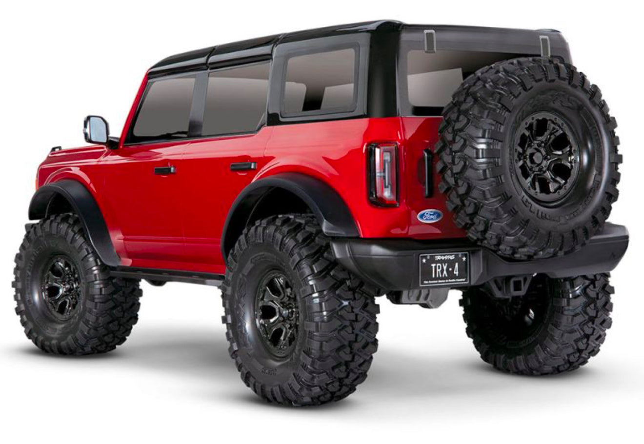 Traxxas TRX-4 2021 Ford Bronco 1/10 Crawler - Red #TRX92076-4-RED