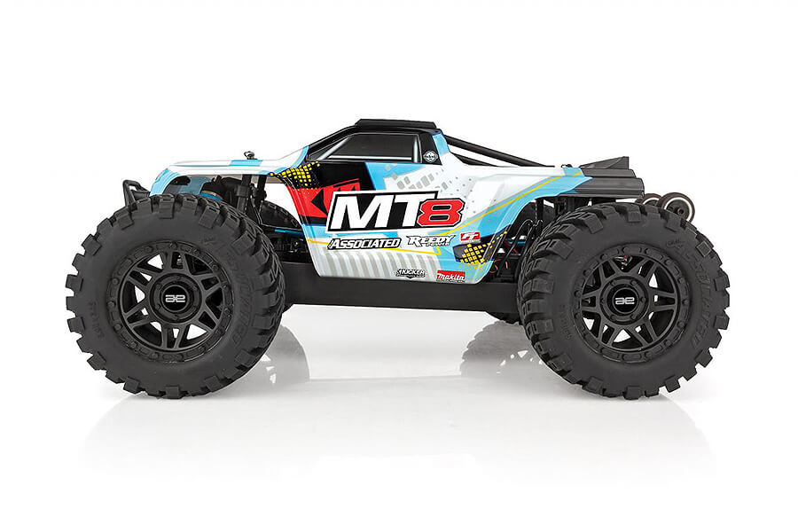 TEAM ASSOCIATED RIVAL MT8 RTR TRUCK BRUSHLESS 4-6S RATED