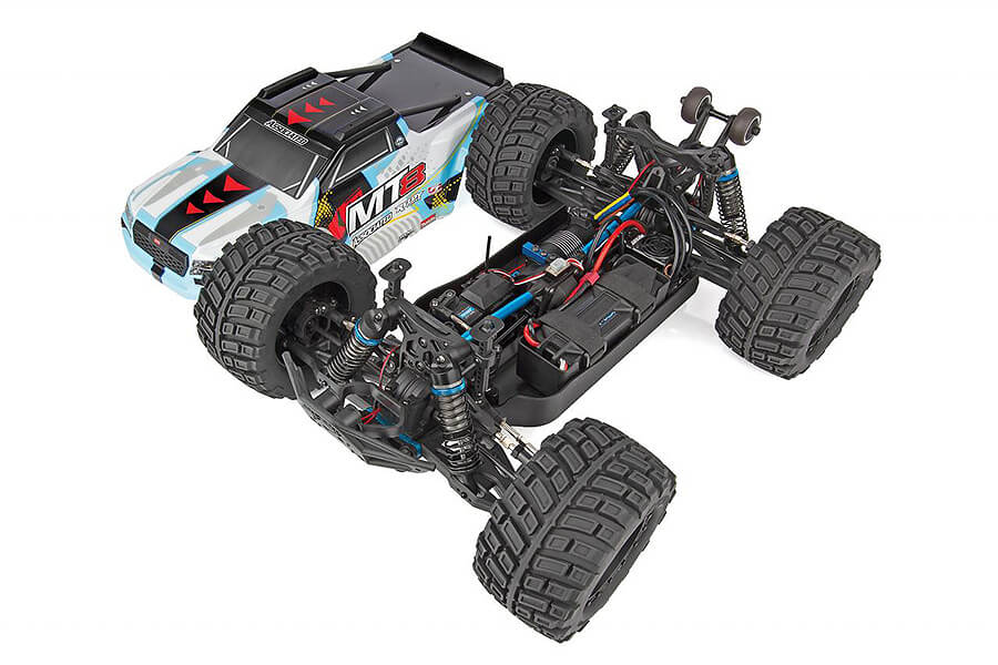 TEAM ASSOCIATED RIVAL MT8 RTR TRUCK BRUSHLESS 4-6S RATED