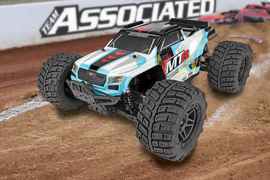 TEAM ASSOCIATED RIVAL MT8 RTR TRUCK BRUSHLESS 4-6S RATED