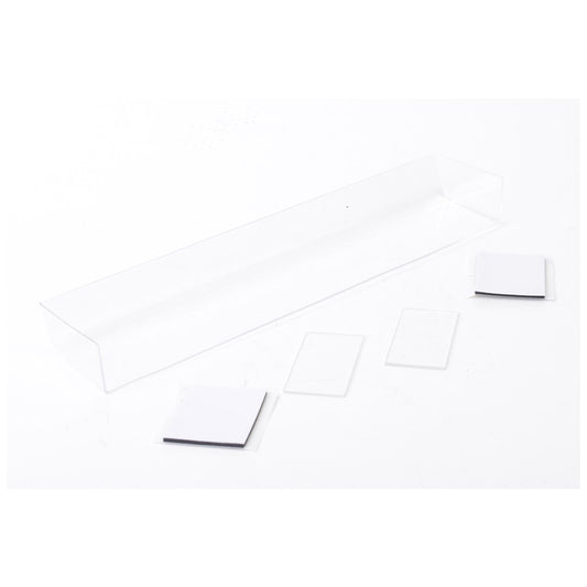 Touring Car Wing + 2 End Plates - Clear