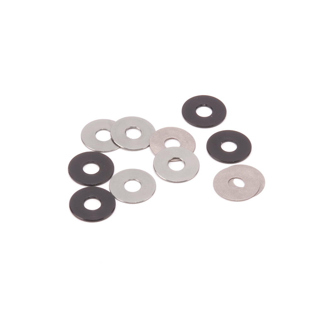 Wheel Hex Spacers 0.25, 0.5, 0.75mm - (pk12)