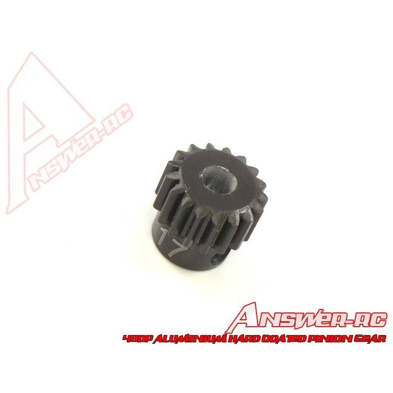 17t Answer-RC Aluminium Hard Coated 48DP Pinion Gear