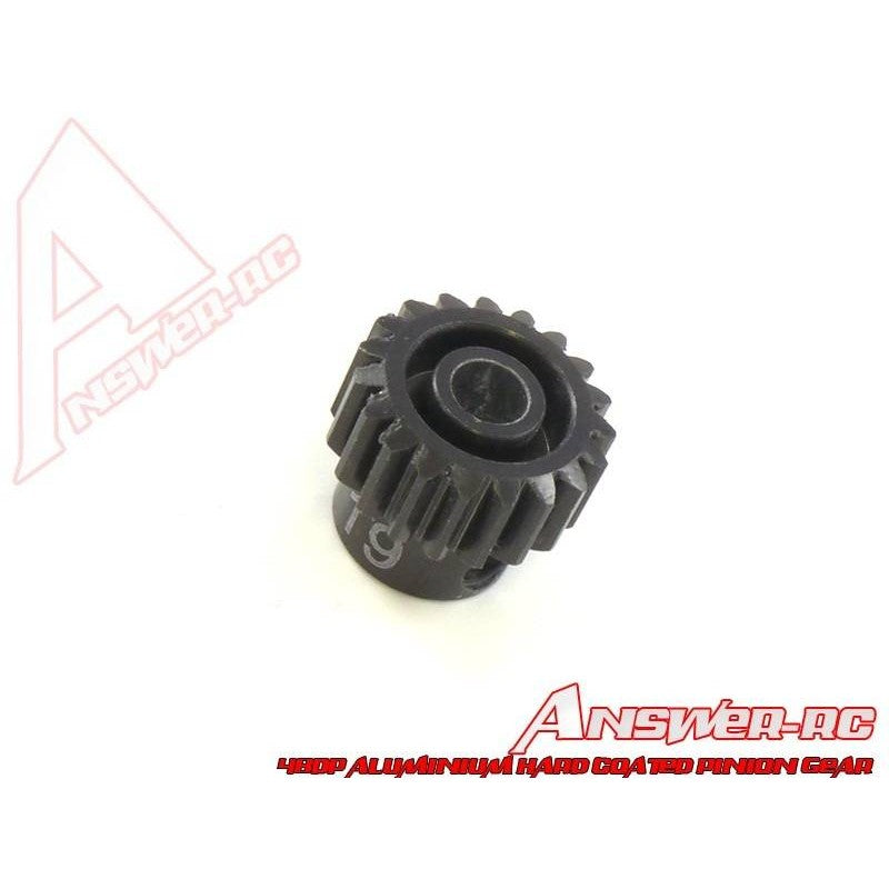 19t Answer-RC Aluminium Hard Coated 48DP Pinion Gear