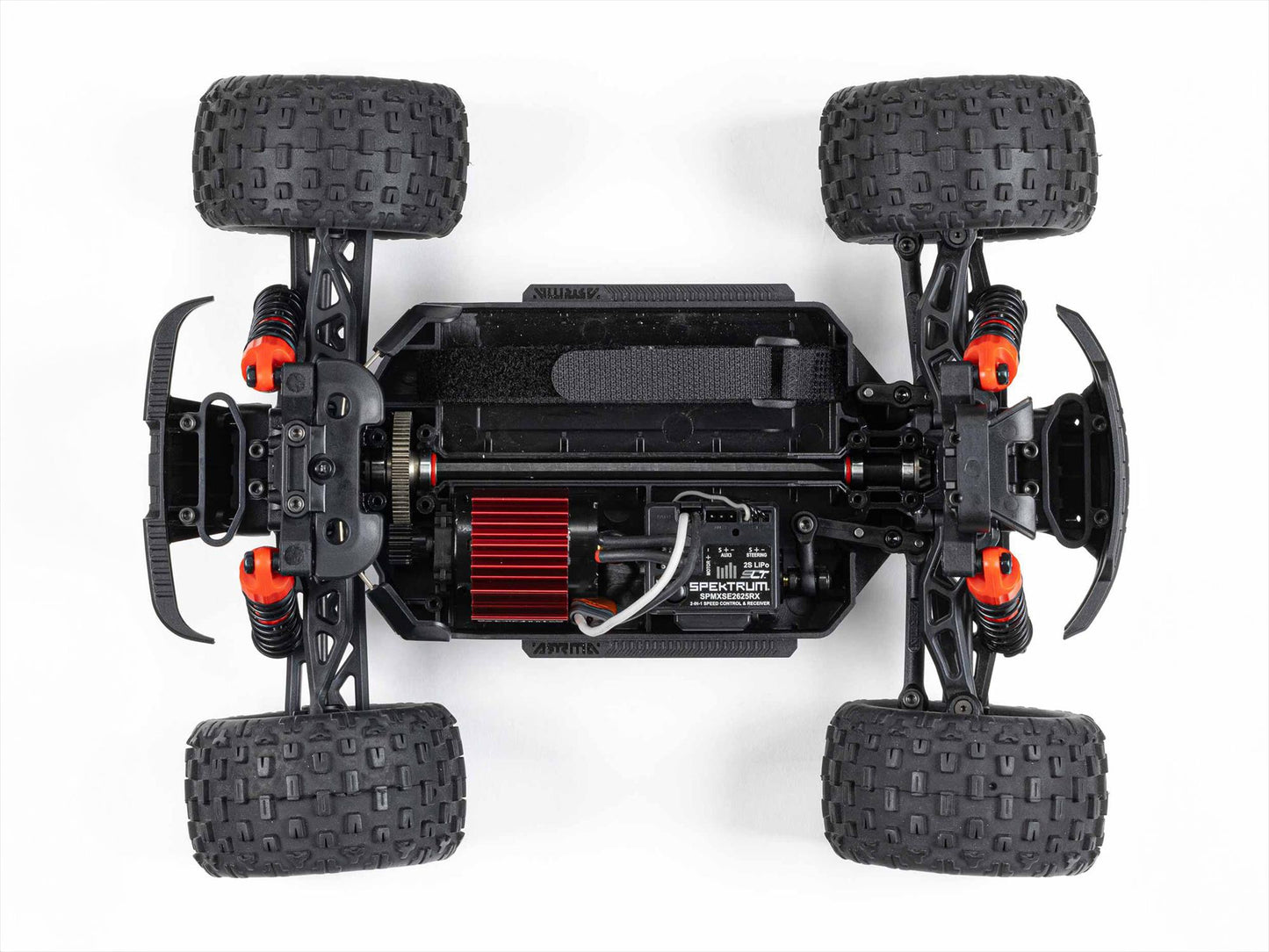 Granite GROM 4wd MT 1/18 RTR Mega w/Lipo Batt/USB Chg Red