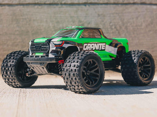 Granite GROM 4wd MT 1/18 RTR Mega w/Lipo Batt/USB Chg Green