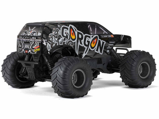 Gorgon 2wd MT 1/10 Ready-To-Assemble Kit w/8.4v/Chg Gunmetal