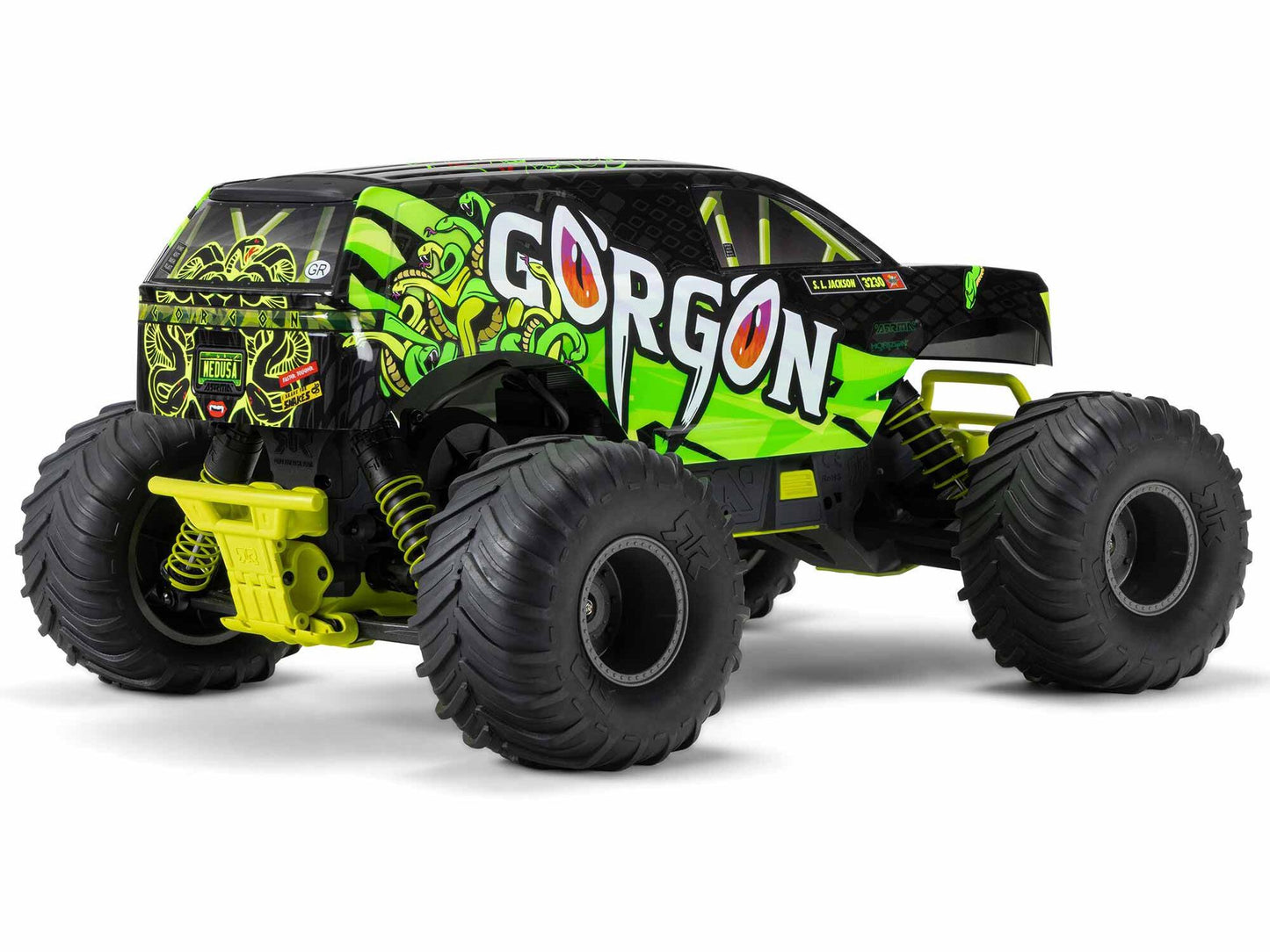 Gorgon 2wd MT 1/10 RTR Smart w/8.4v Batt/USB Charger Yellow