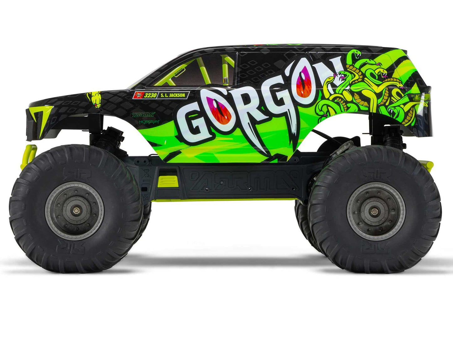 Gorgon 2wd MT 1/10 RTR Smart w/8.4v Batt/USB Charger Yellow