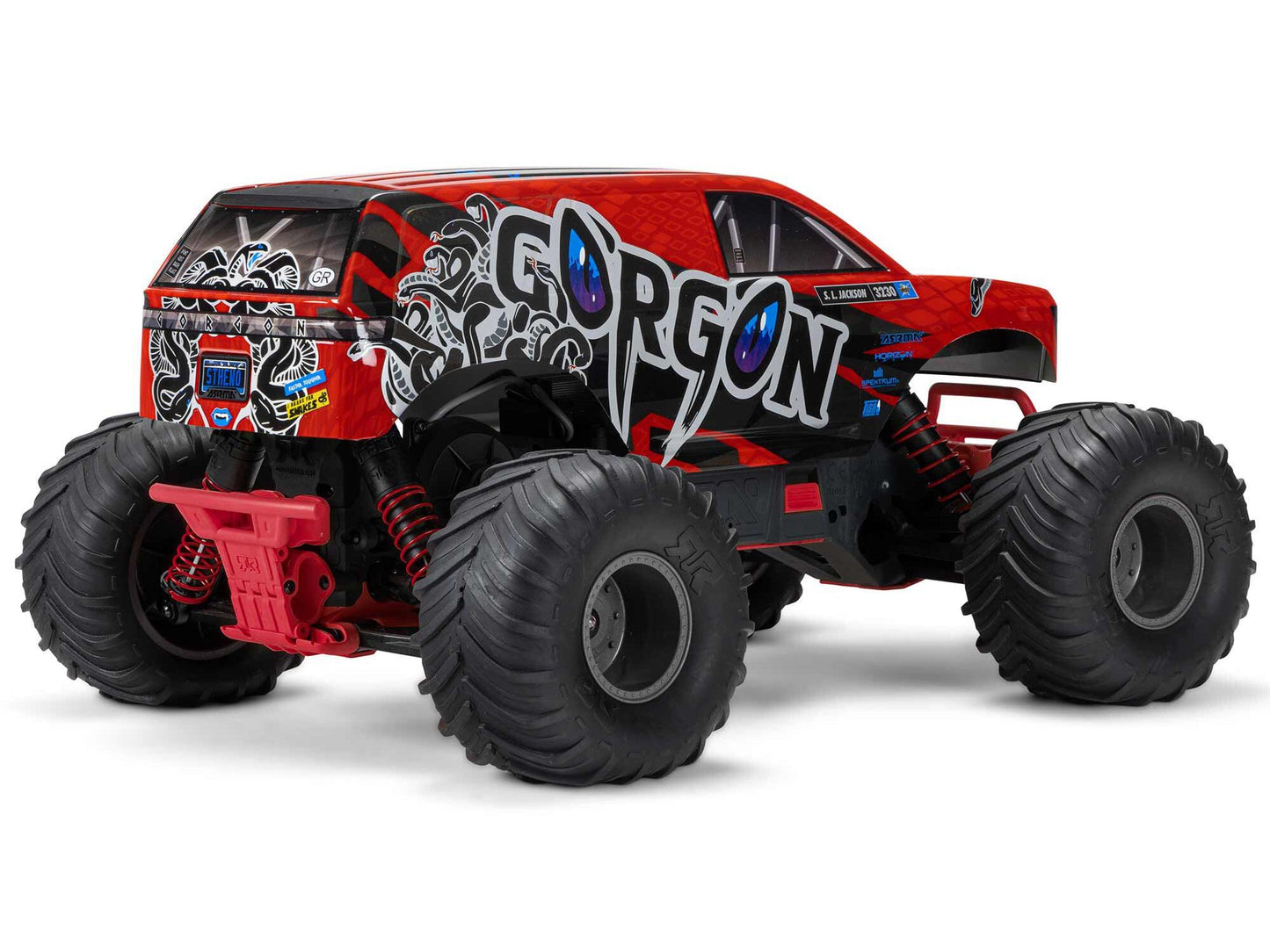 Gorgon 2wd MT 1/10 RTR Smart w/8.4v Batt/USB Charger Red