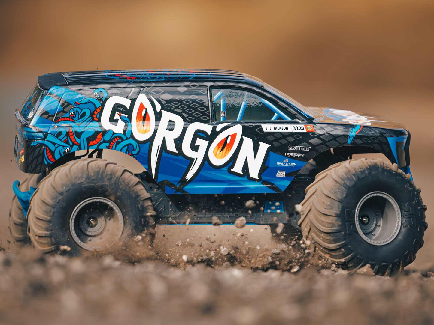 Gorgon 2wd MT 1/10th RTR (no Battery/Charger) Blue