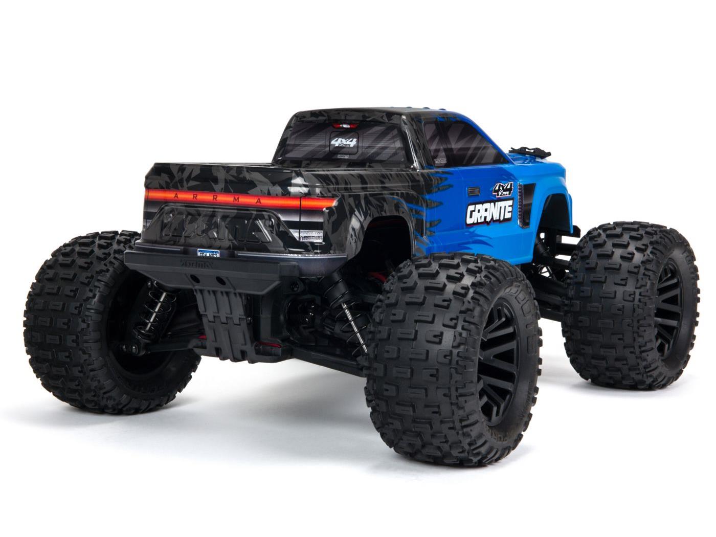 ARRMA Granite 4X4 MEGA 550 SLT3 Monster Truck RTR Blue