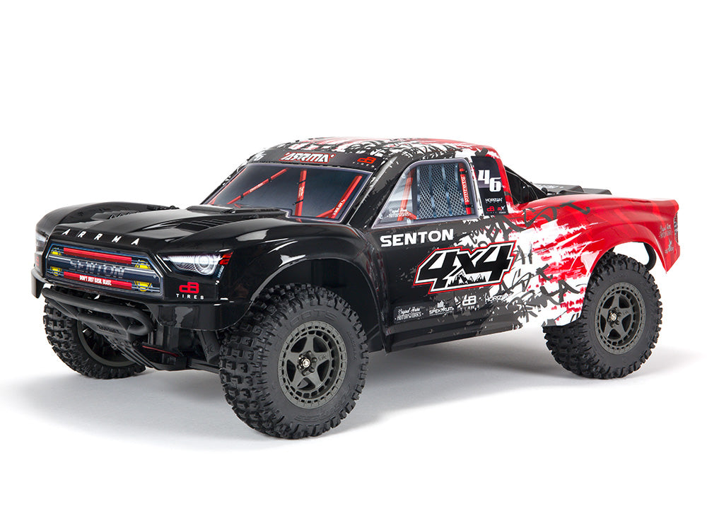 Senton 4X4 3S BLX Firma SLT3 Short Course Truck RTR Red/Blac