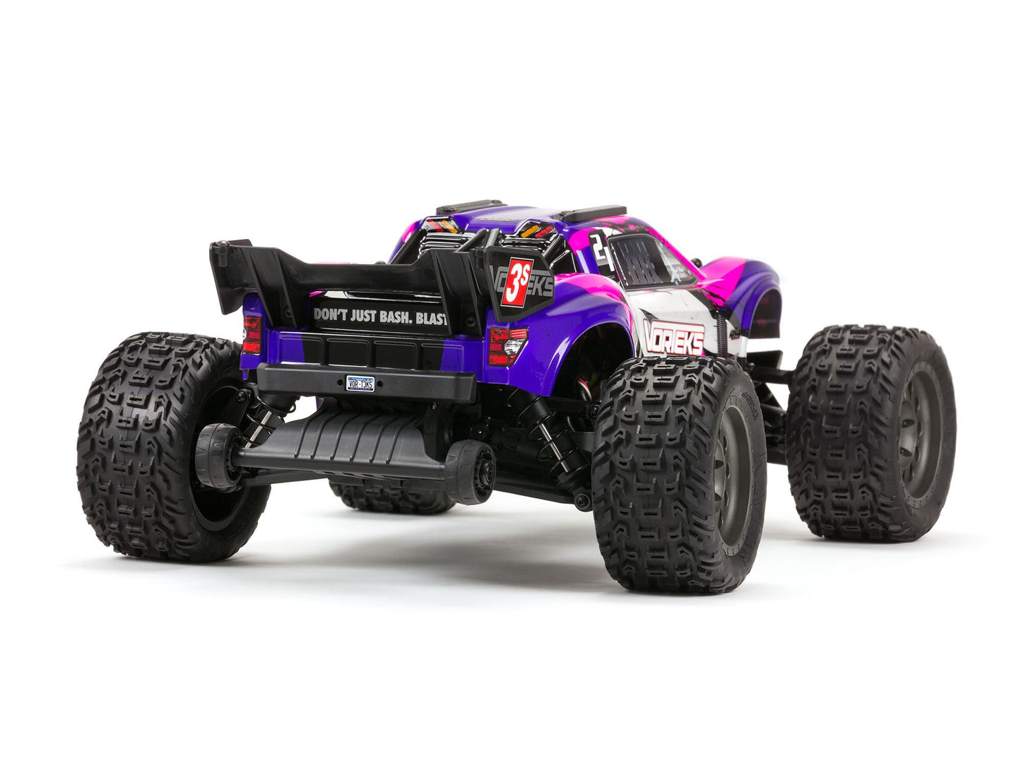 Arrma Vorteks 4X4 3S BLX 1/10 Stadium Truck RTR, Purple