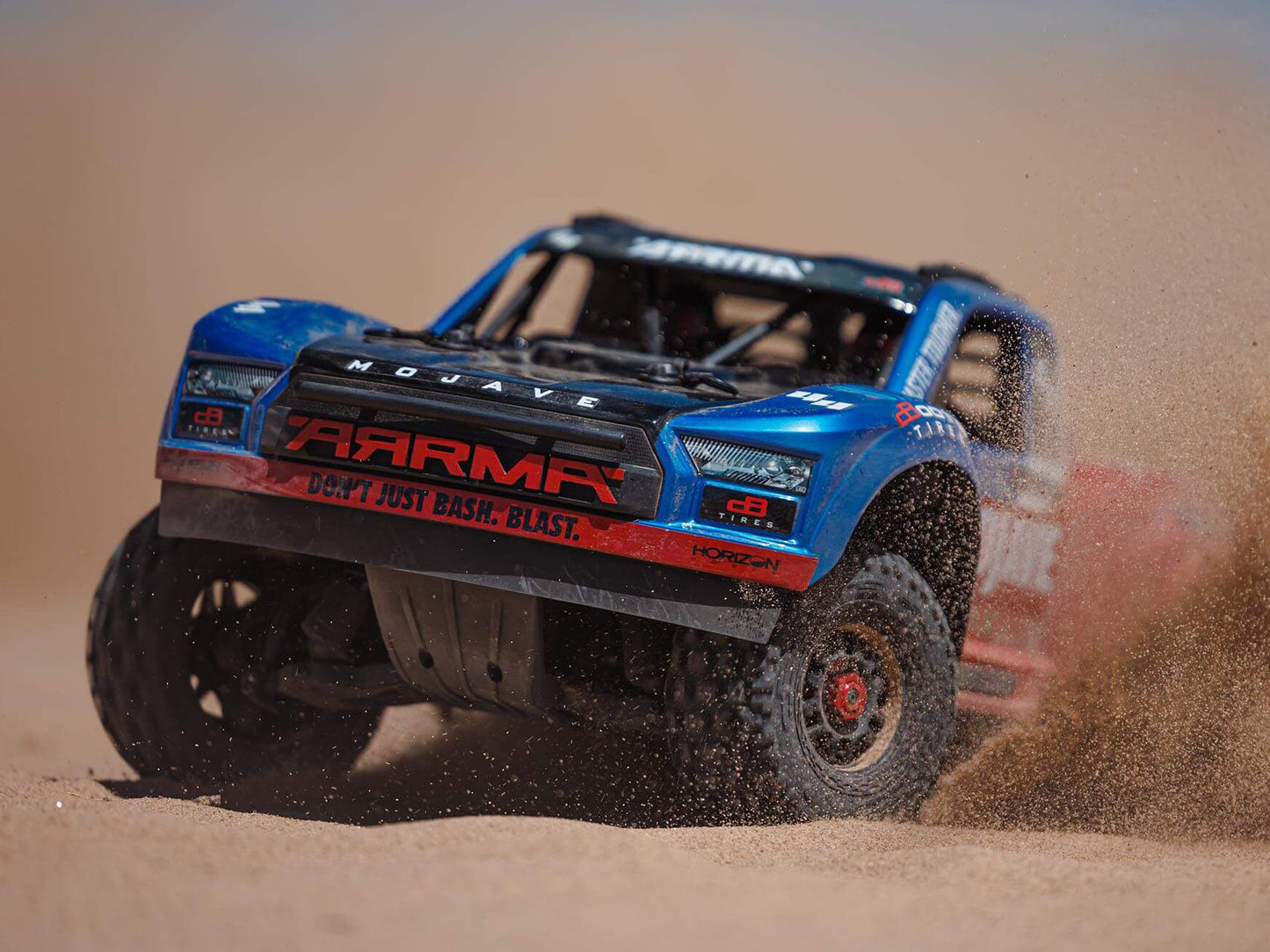 1/8 Mojave 4X4 4S BLX Desert Truck RTR, Blue