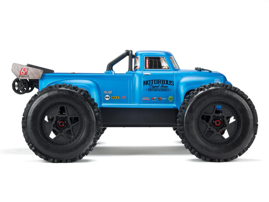 Notorious 6S 4WD BLX 1/8 RTR Blue