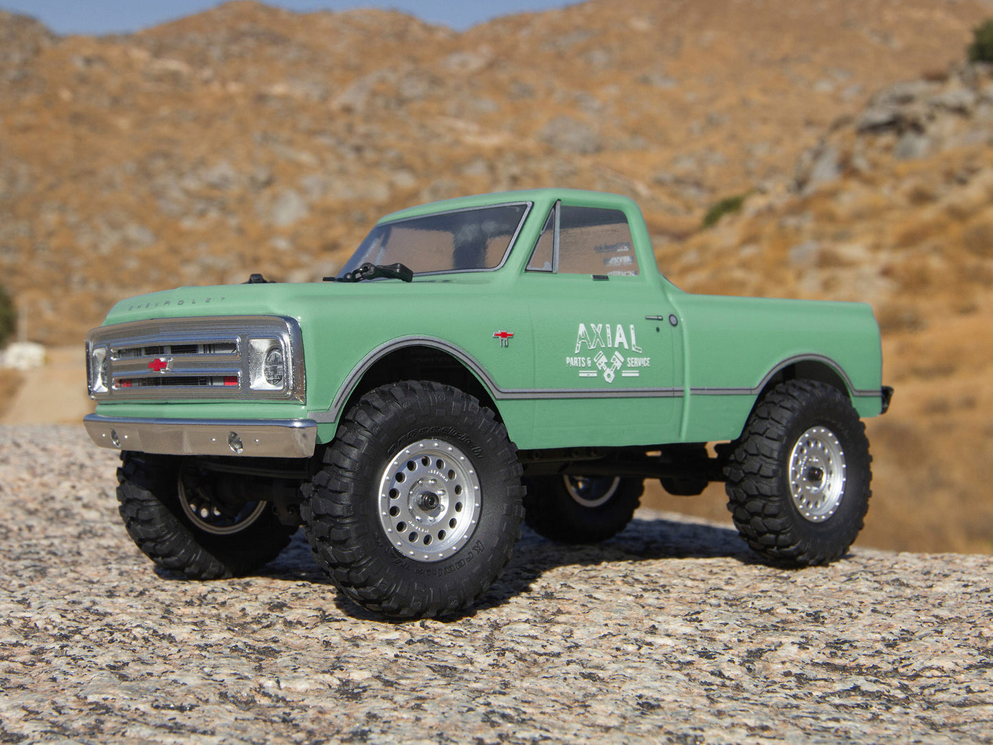 SCX24 1967 Chevrolet C10 1/24 4WD-RTR, Green